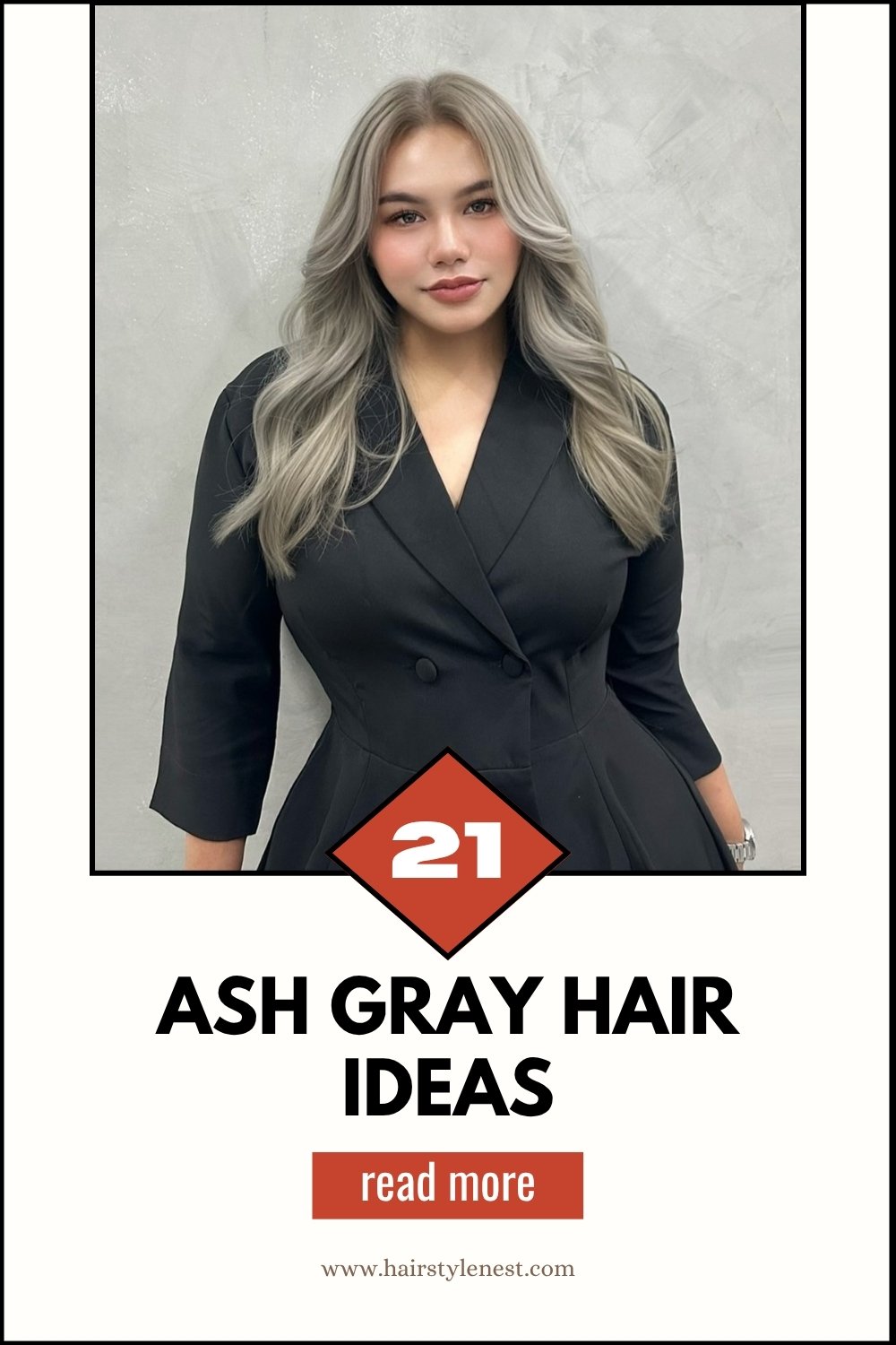 21 Ash Gray Hair Ideas