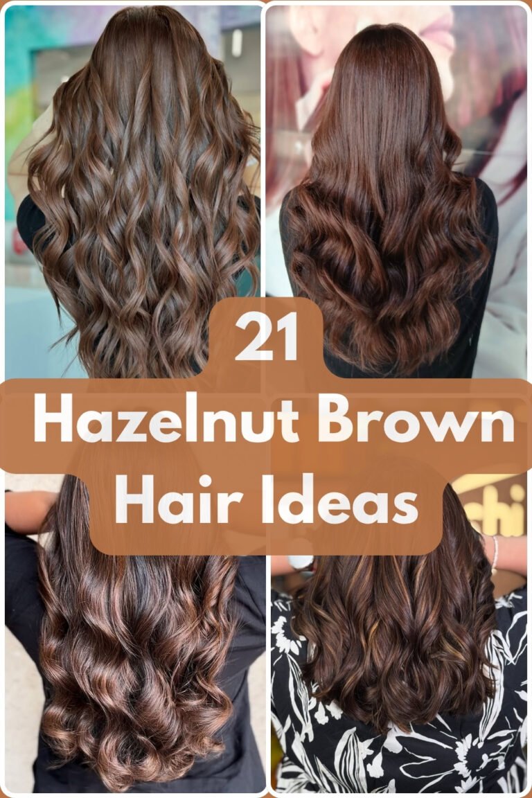 21 Gorgeous Hazelnut Brown Hair Ideas