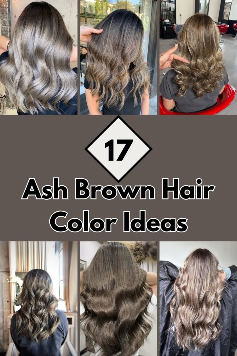 17 Chill & Chic Cool Ash Brown Hair Color Ideas