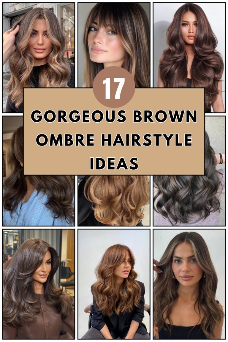 17 Gorgeous Brown Ombre Hairstyles Ideas