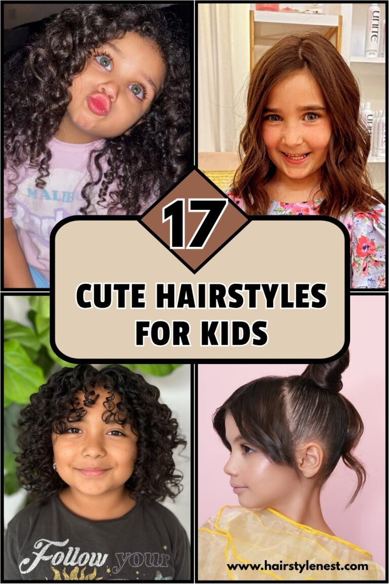 17 Cute Hairstyles For Kids