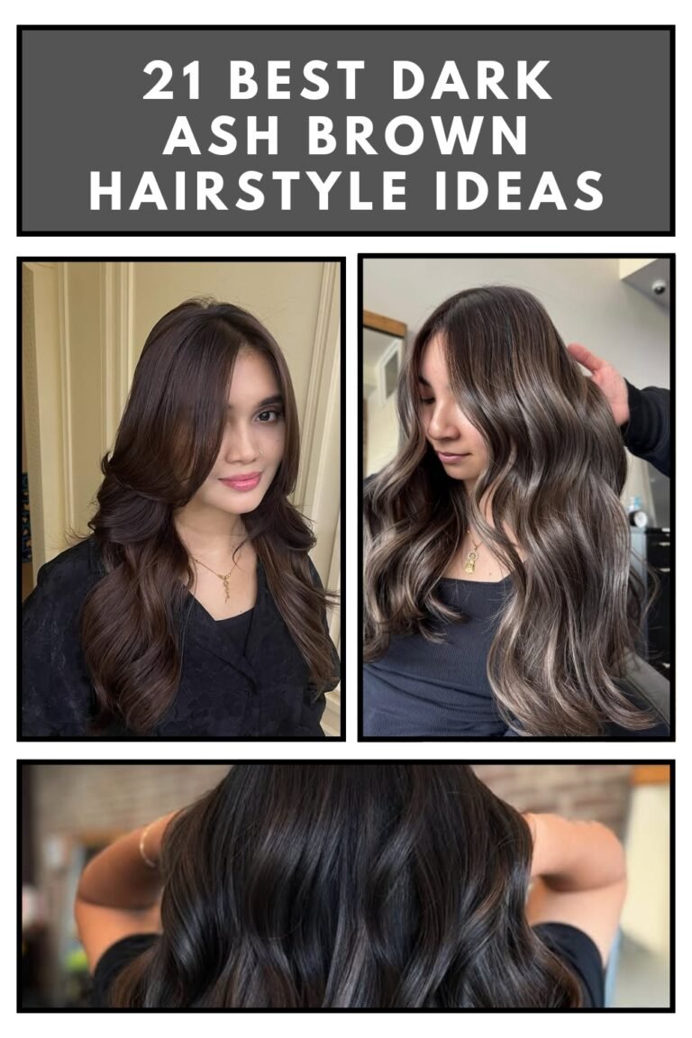 21 Best Dark Ash Brown Hair Style Ideas