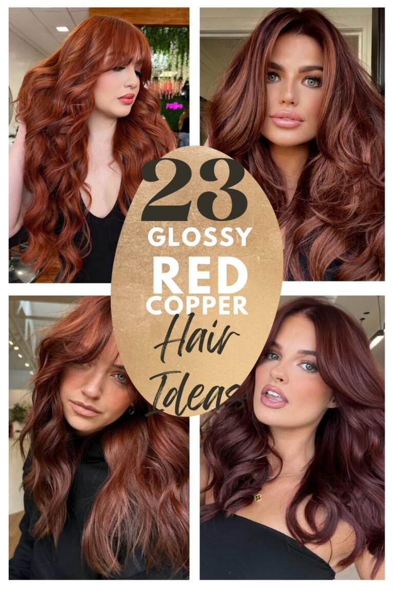 21 Glossy & Gorgeous Red Copper Hair Color Ideas