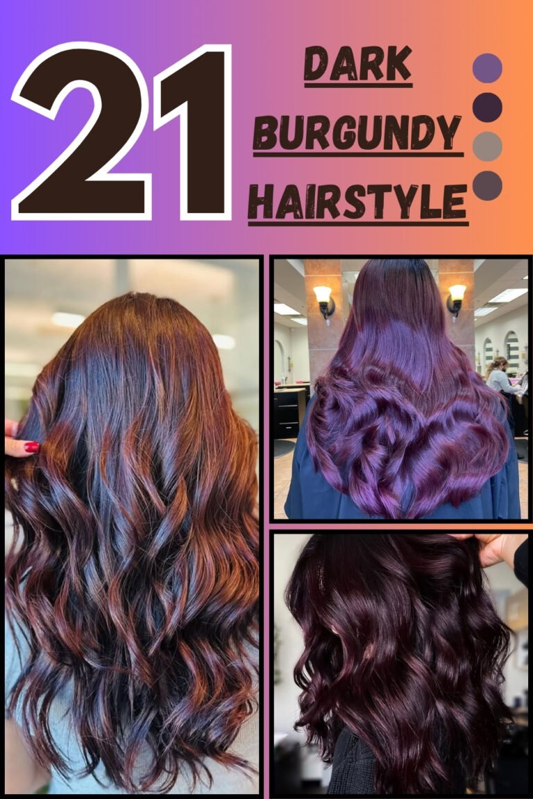 21 Worthy Dark Burgundy Hair Style Ideas