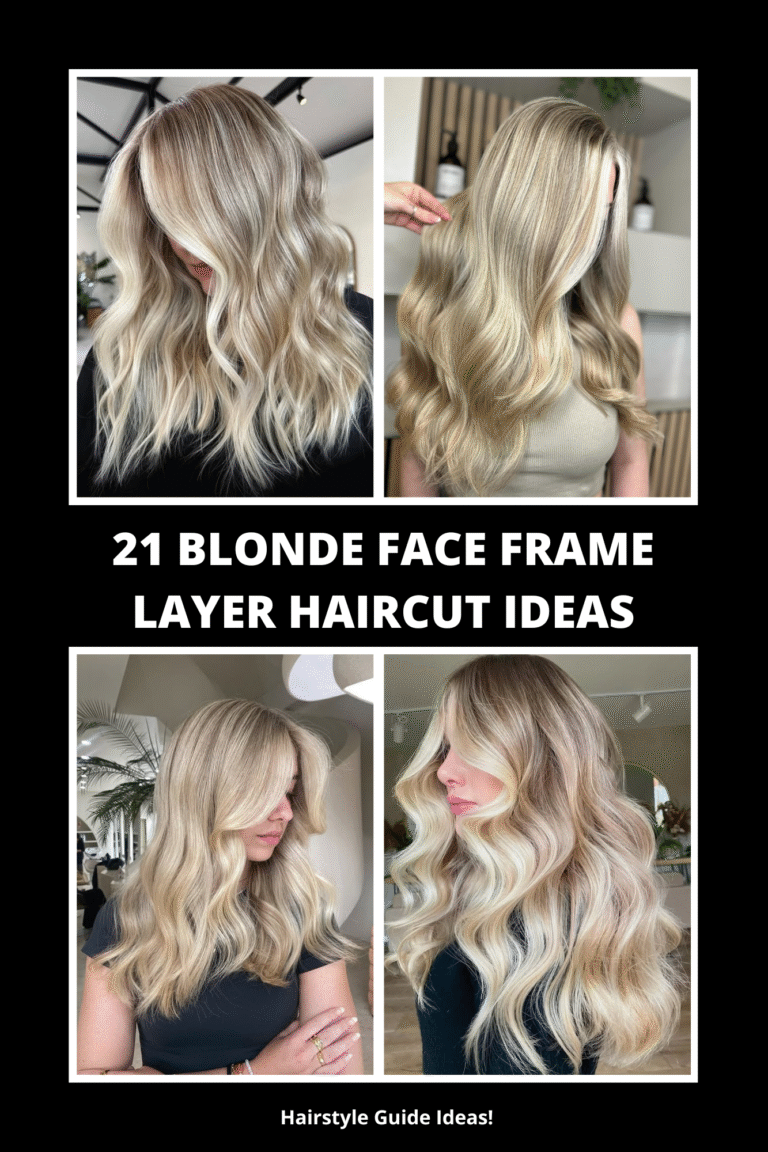 21 Prettiest Blonde Face Framing Layers Haircut Ideas