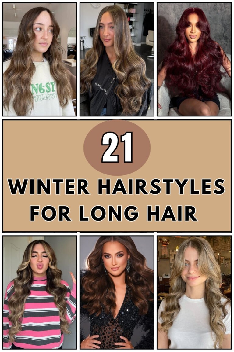 21 Winter Hairstyles For Long Hair