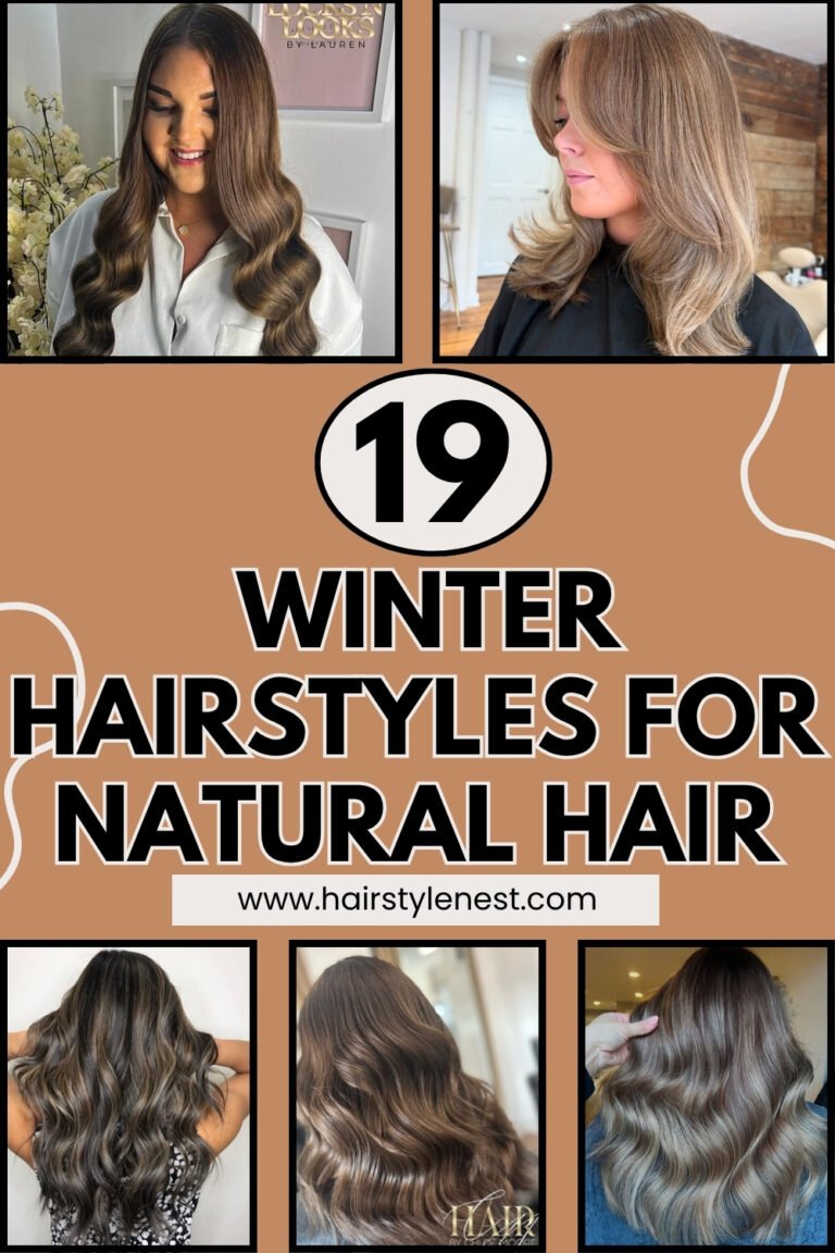 19 Winter hairstyles For Natural Hair