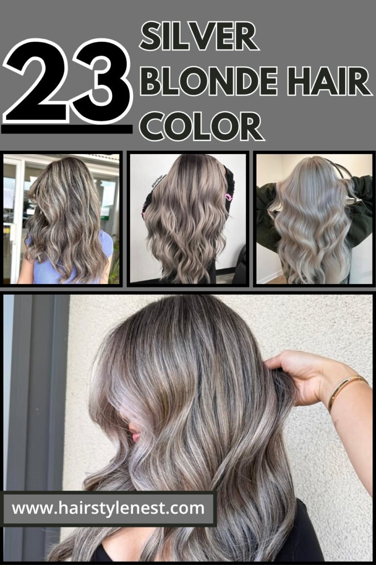 23 Platinum Silver Blonde Hair Color Ideas