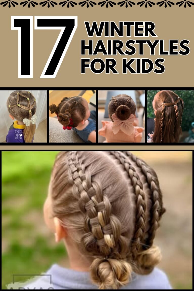 17 Winter Hairstyles For Kids