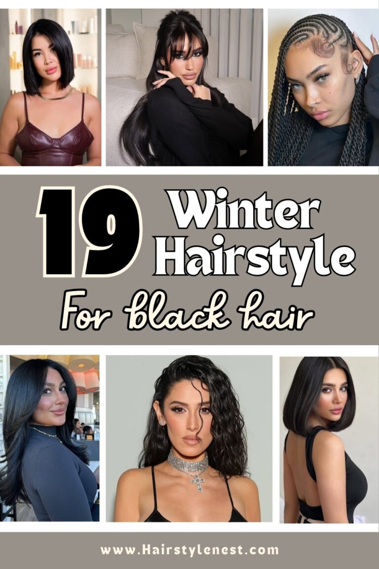19 Winter Hairstyles For Black Hair