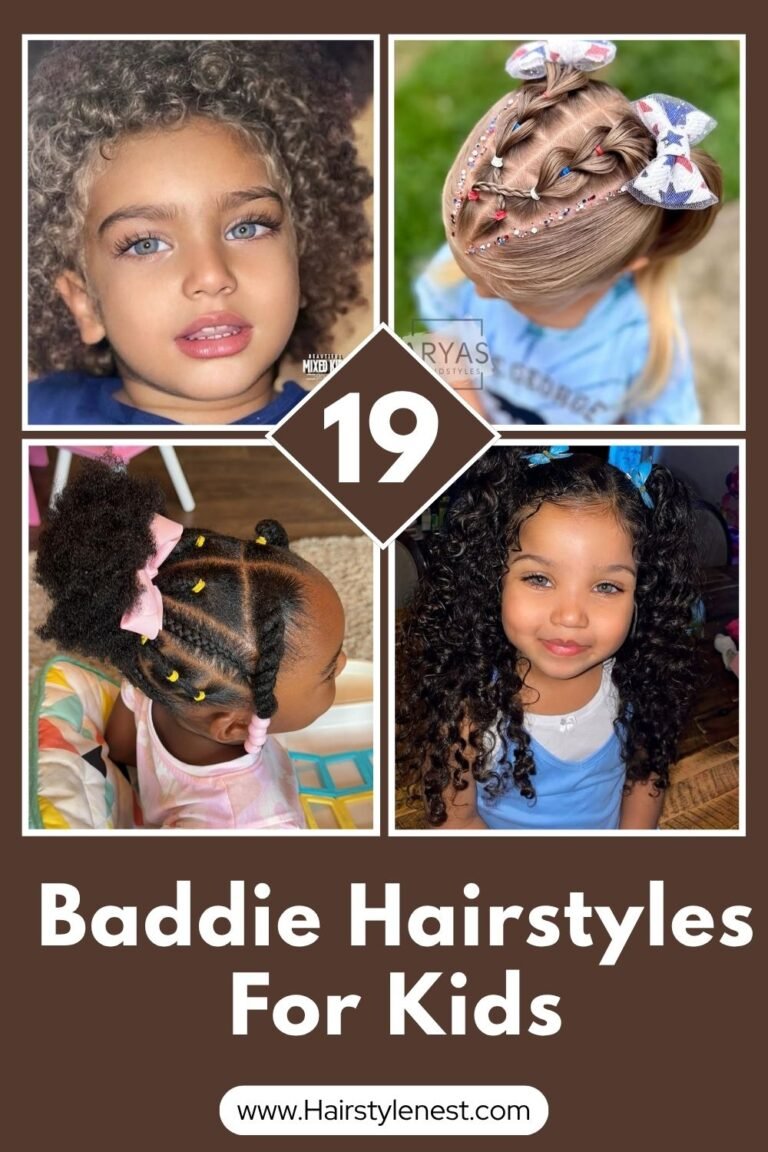 19 Baddie Hairstyles For Kids