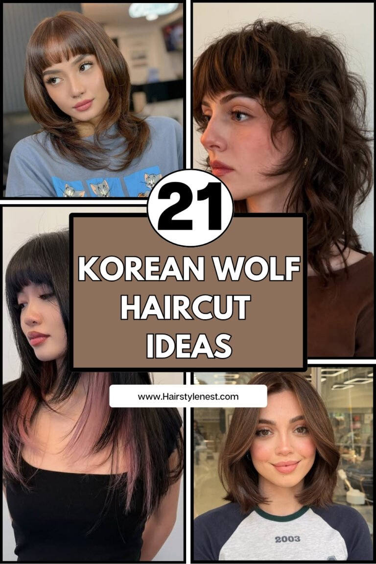 21 Korean Wolf Haircut