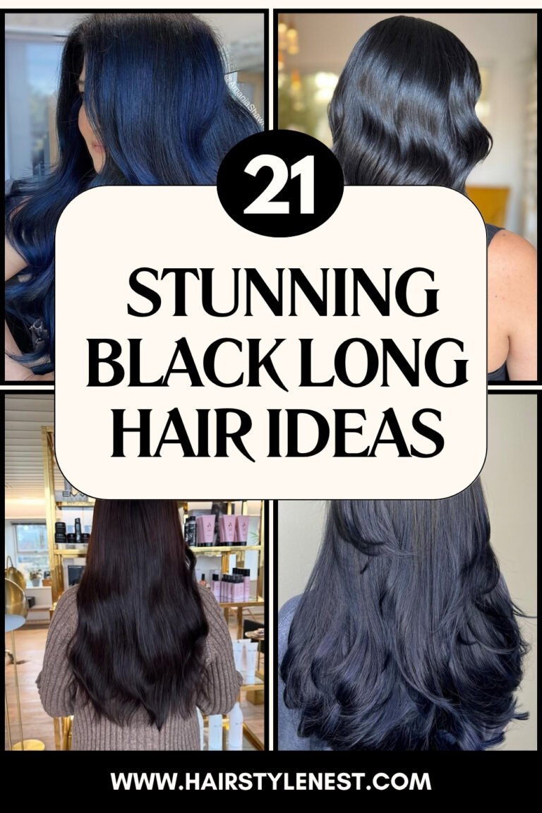 21 Stunning Black Long Hair Ideas