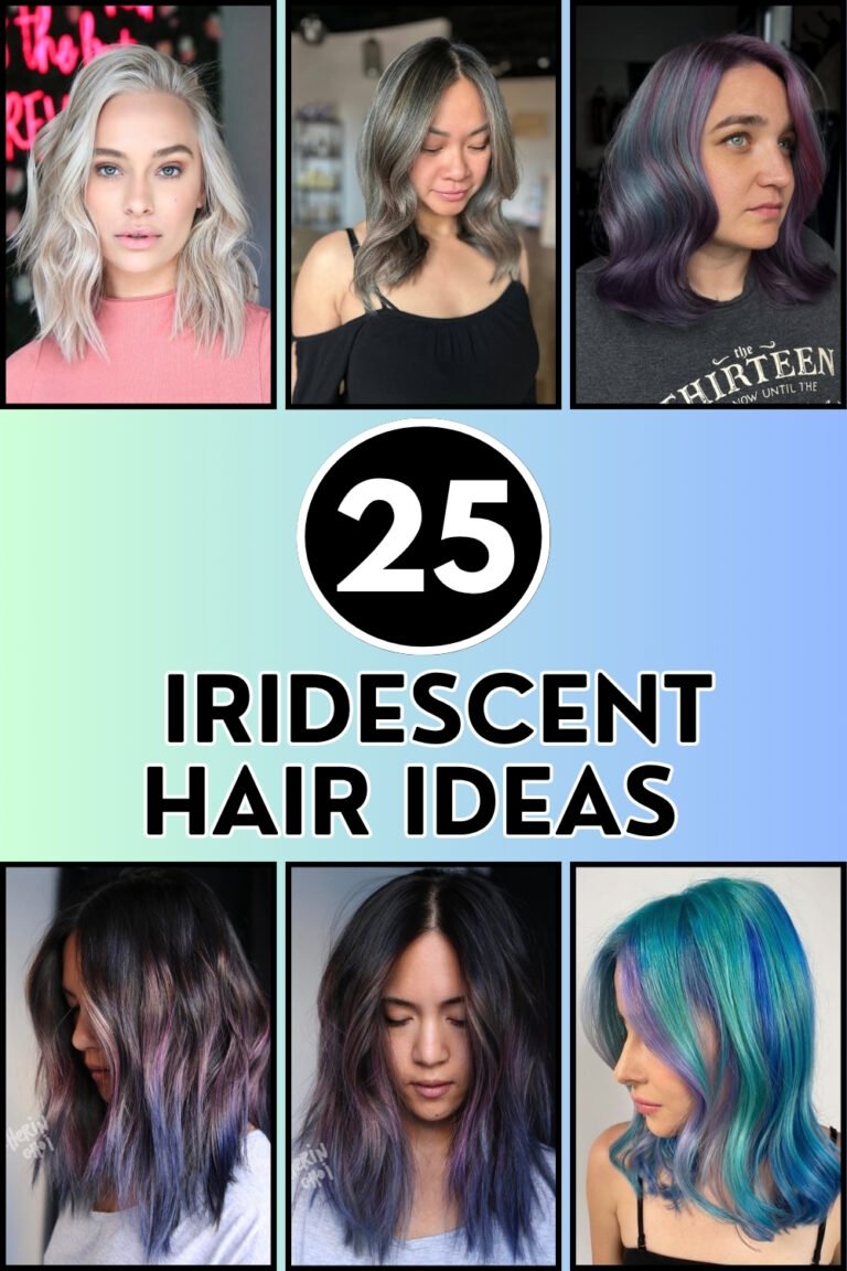 25 Iridescent Hair Ideas