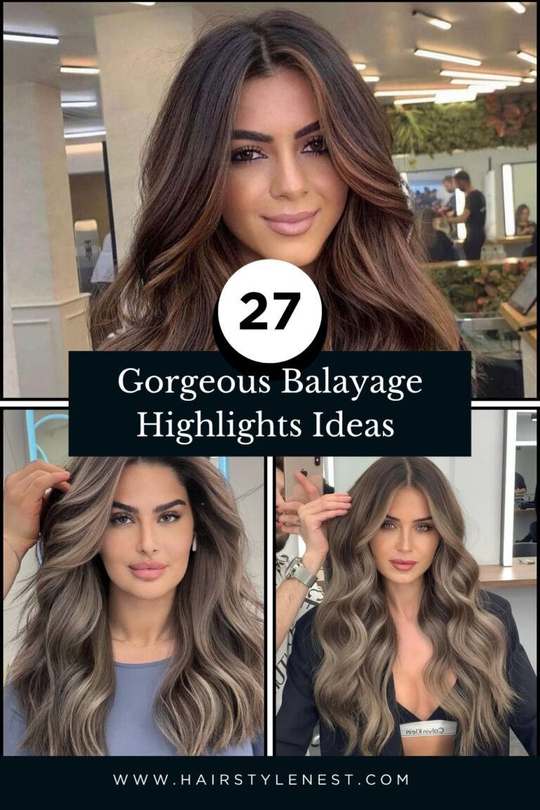 27 Gorgeous Balayage Highlights Ideas