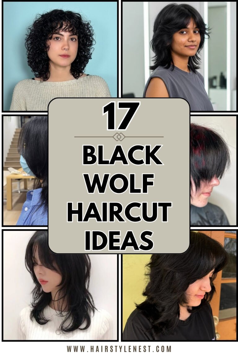 17 Black Wolf Haircut