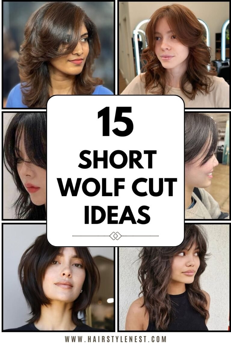 15 Short Wolf Cut