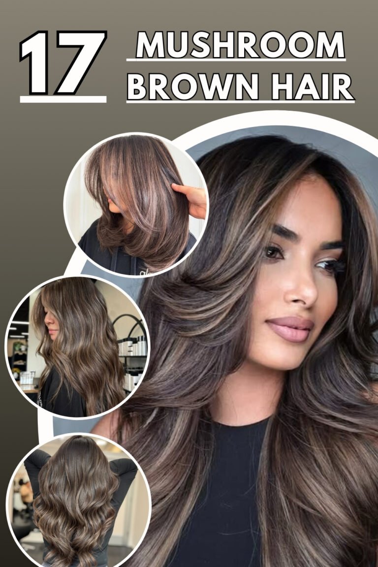 17 Mushroom Brown Hair