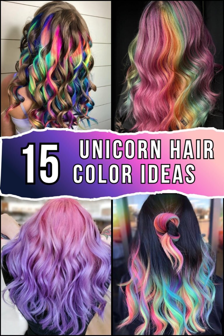 15 Unicorn Hair Color Ideas