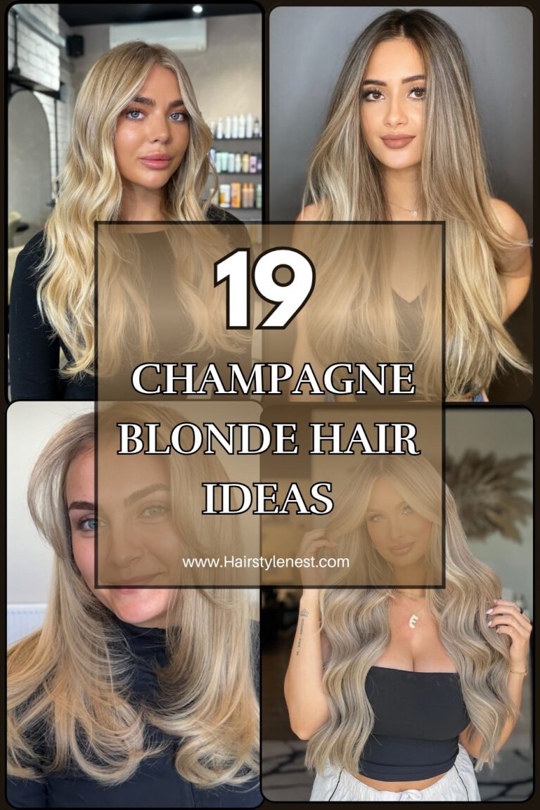 19 Best Champagne Blonde Hair