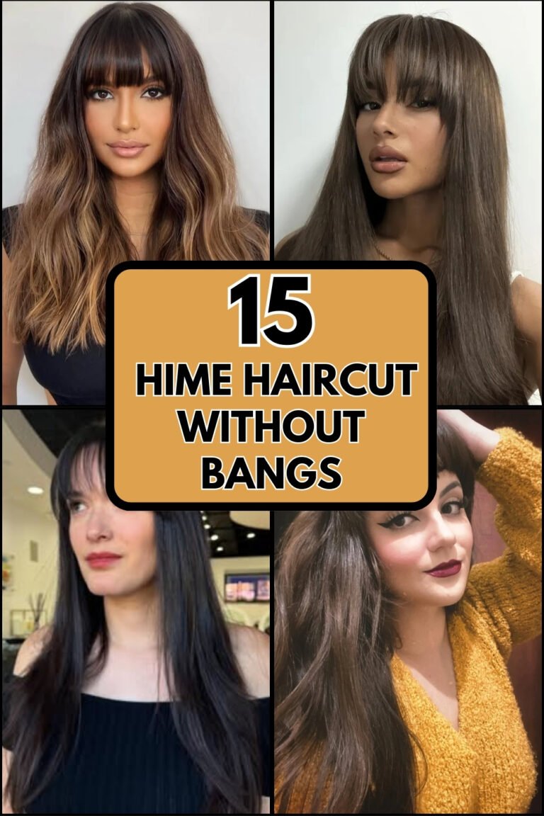 15 Hime Haircut Without Bangs