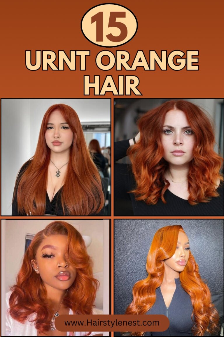 15 Burnt Orange Hair