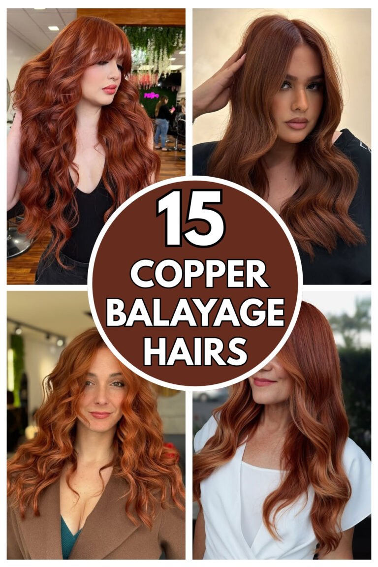 15 Copper Balayage Hair