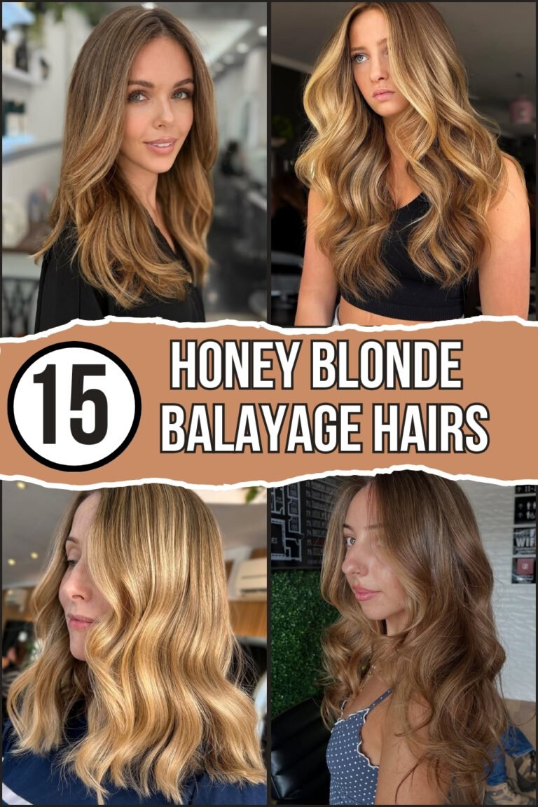 15 Honey Blonde Balayage Hair