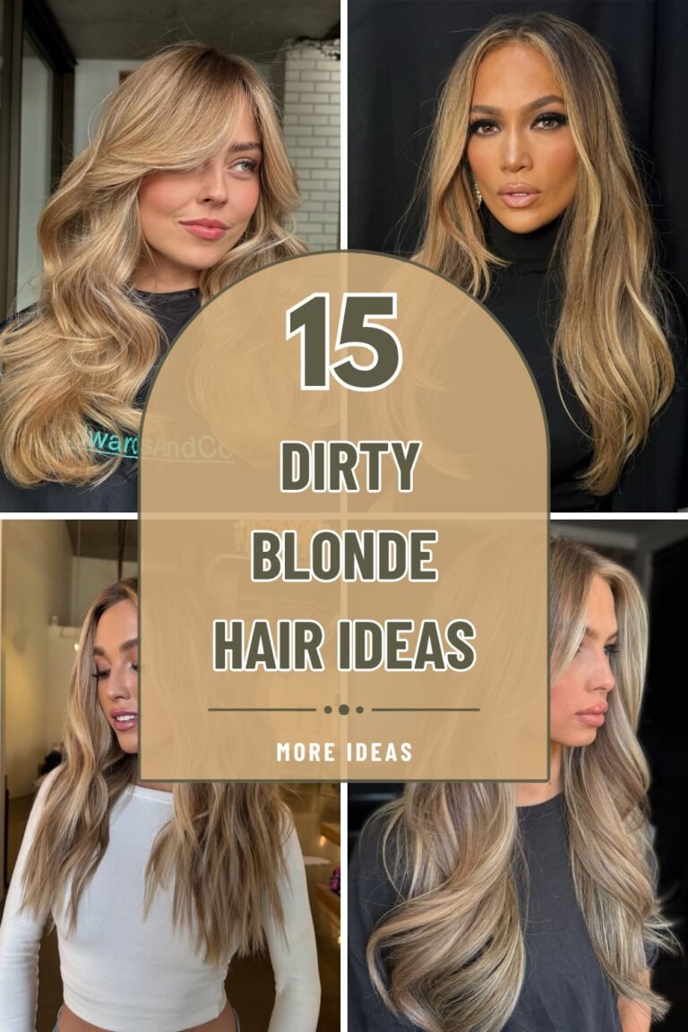 15 Dirty Blonde hair