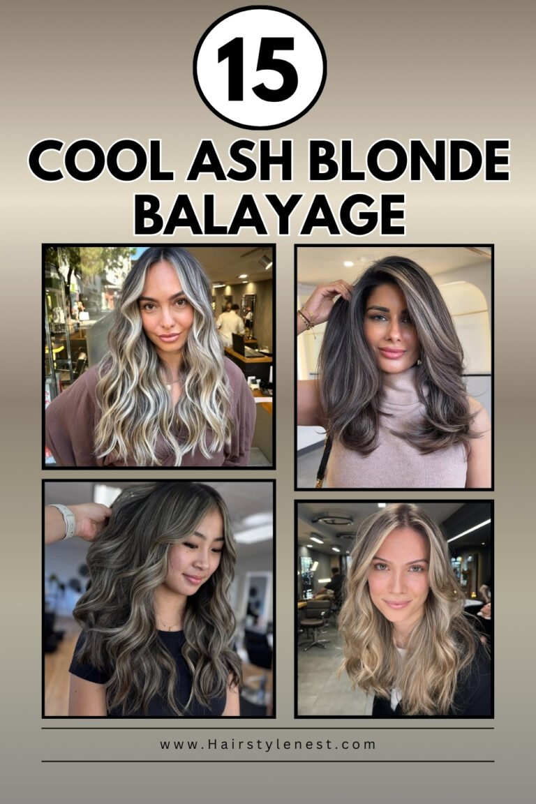 15 Cool Ash Blonde Balayage