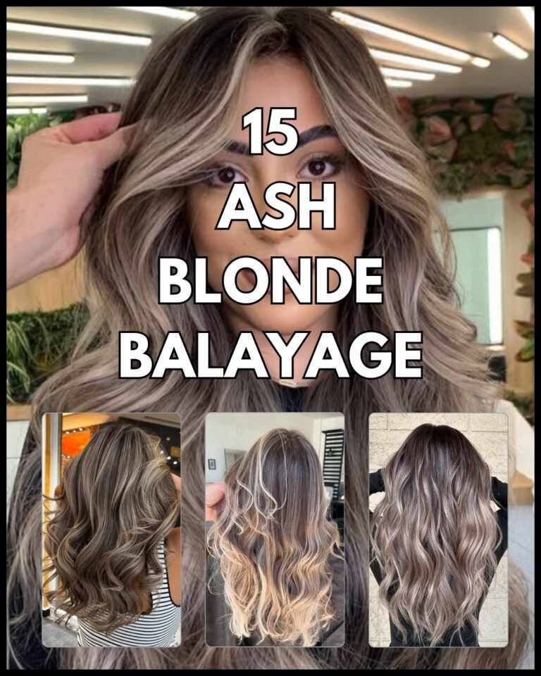 15 Ash Blonde Balayage