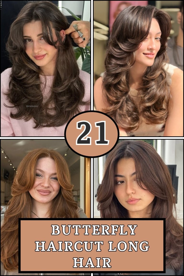 21 Butterfly Haircut Long Hair