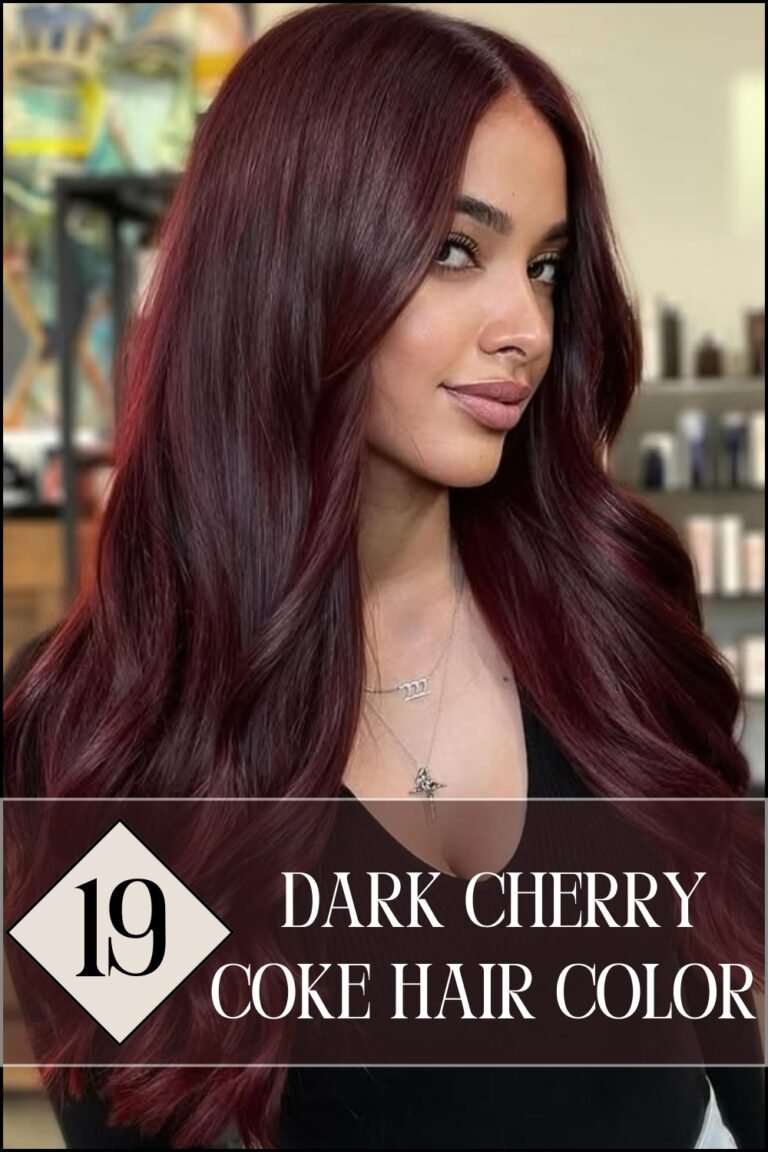 19 Dark Cherry Coke Hair Color