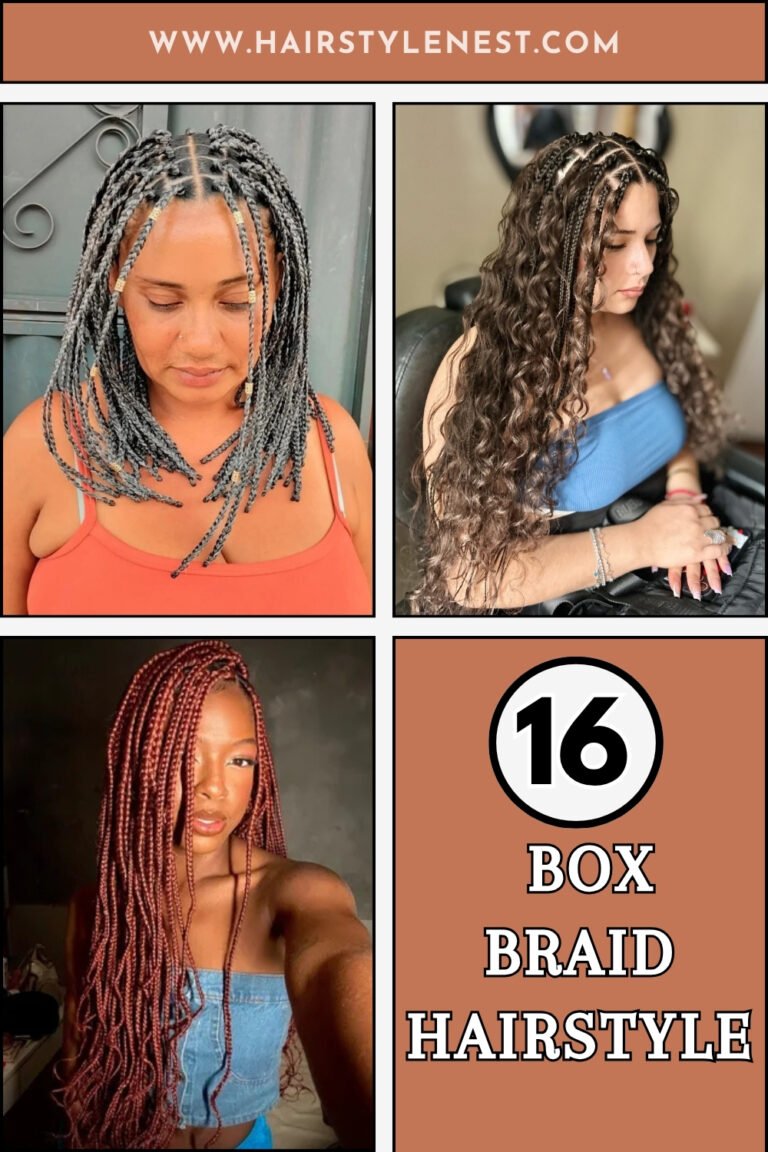 16 Box Braid Hairstyles