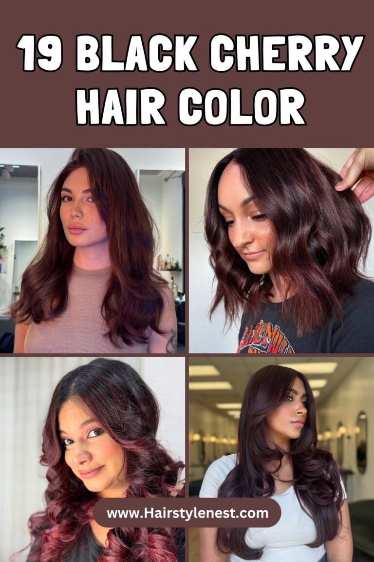 19 Black Cherry Hair Color