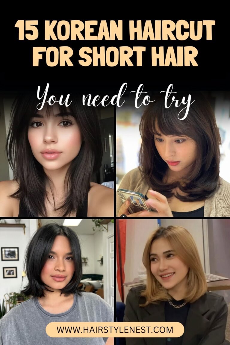 15 Korean Haircut For Short Hair