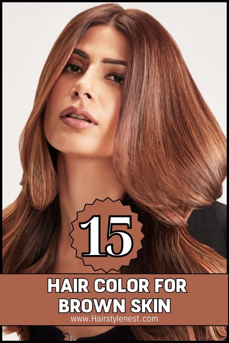 15 Hair Color For Brown Skin