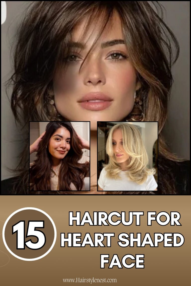 15 Haircut For Heart Shaped Face