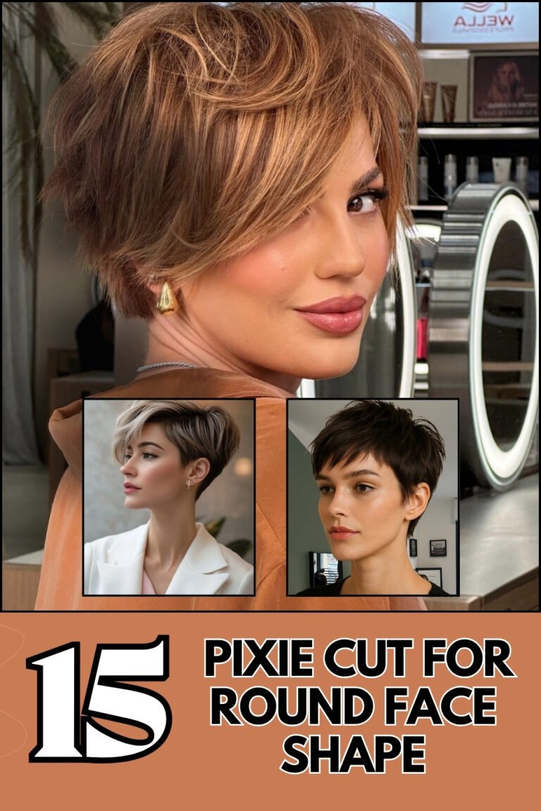 15 Pixie Cut For Round Face Shape
