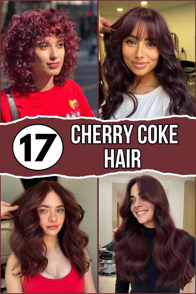 17 Cherry Coke Hair