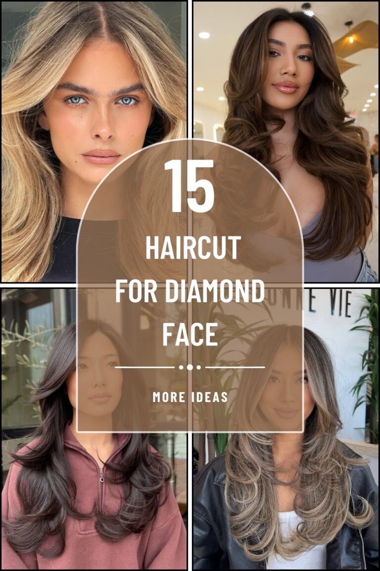 15 Haircut For Diamond Face