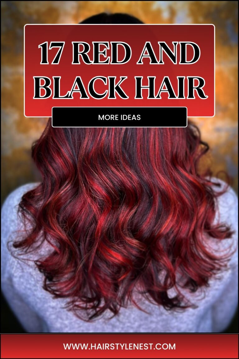 17 Red And Black Hair