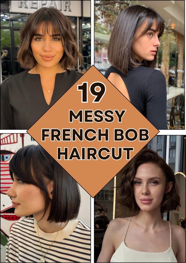 19 Messy French Bob Haircut