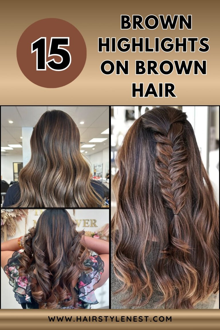 15 Brown Highlights On Brown Hair