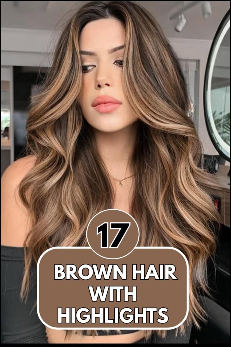 17 Brown Hair With Highlights
