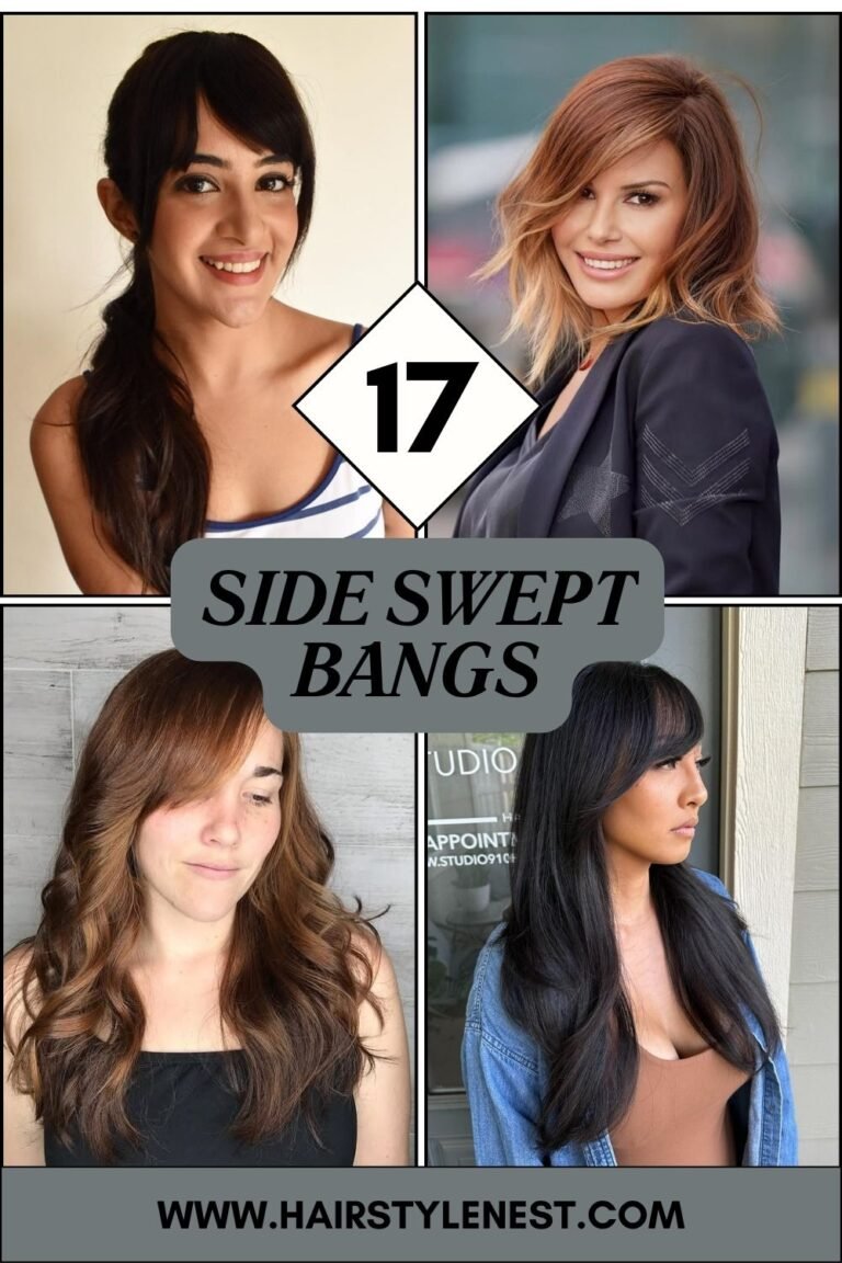 17 Side Swept Bangs