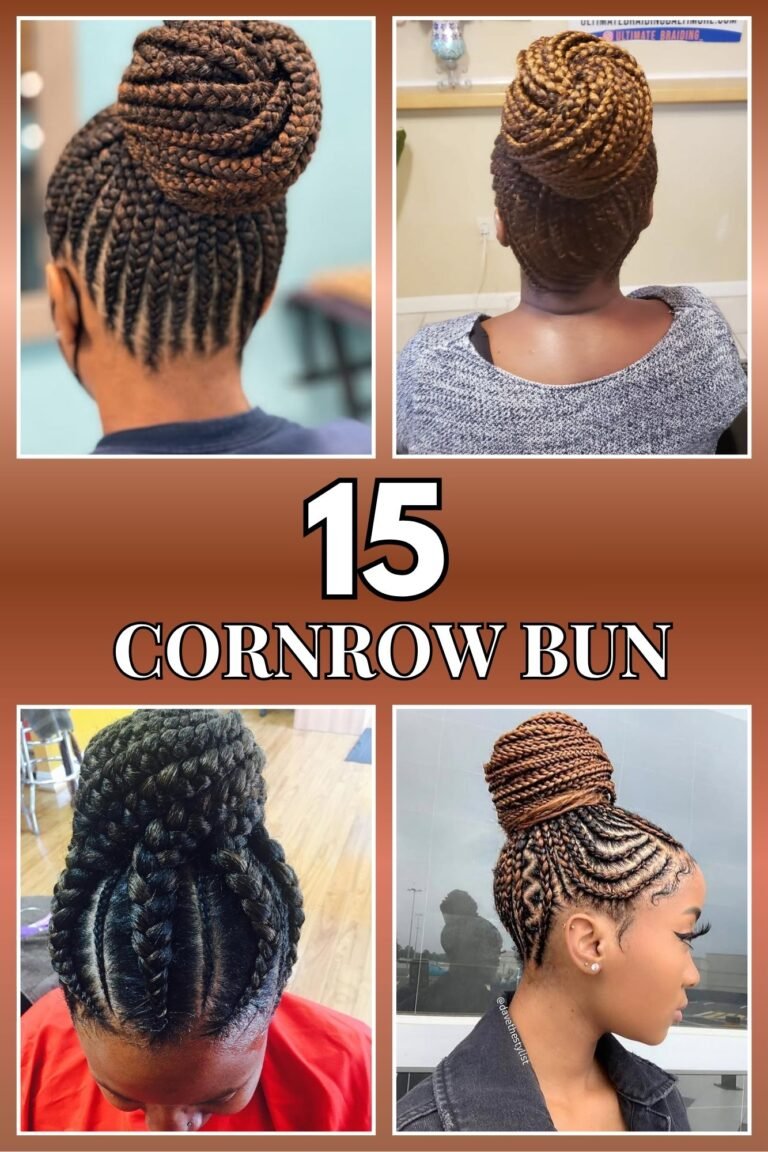 15 Cornrow Bun Hairstyles