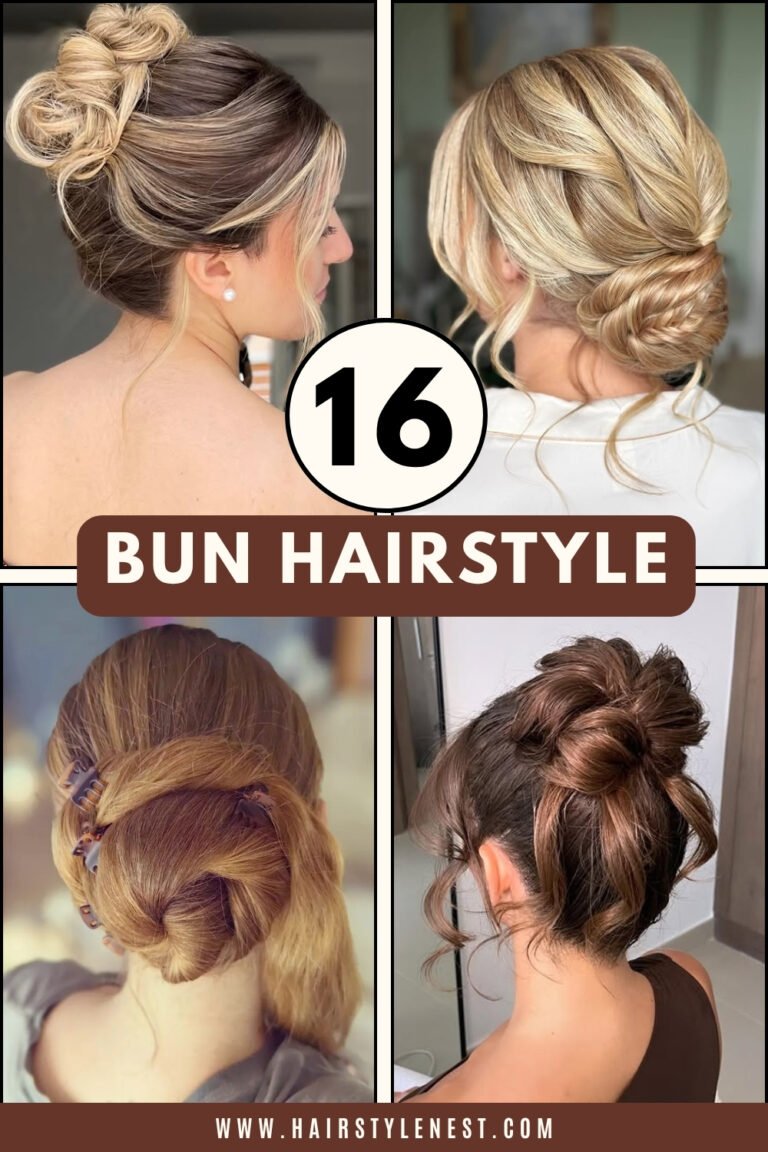 16 Bun Hairstyle