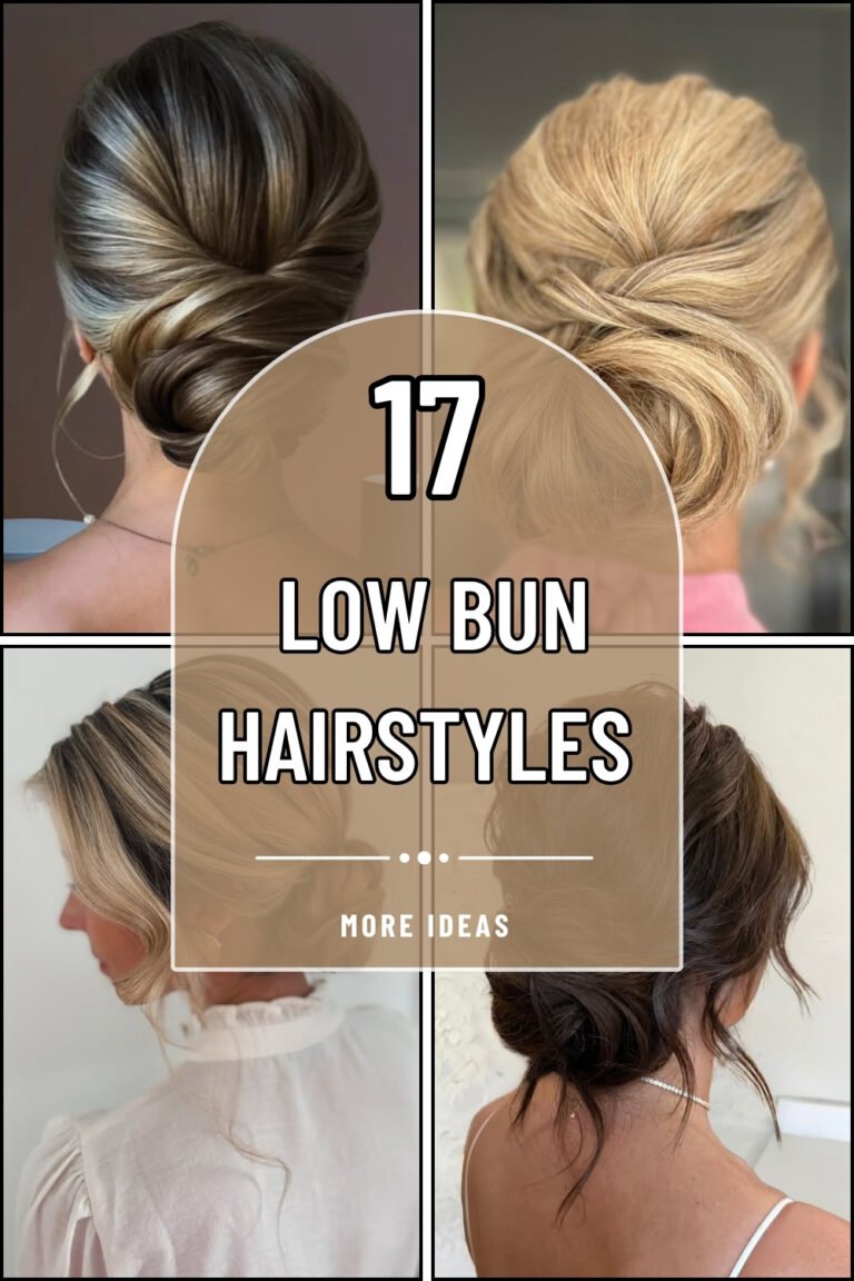17 Low Bun Hairstyles