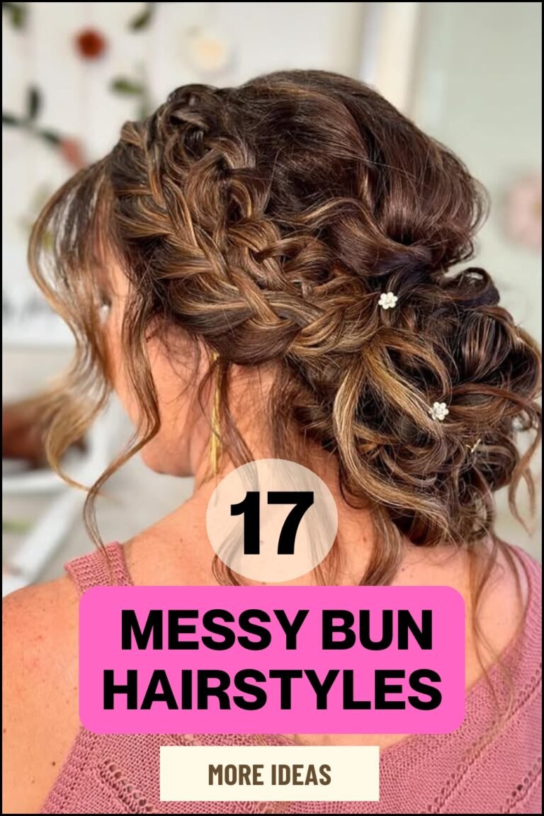 17 Messy Bun Hairstyles